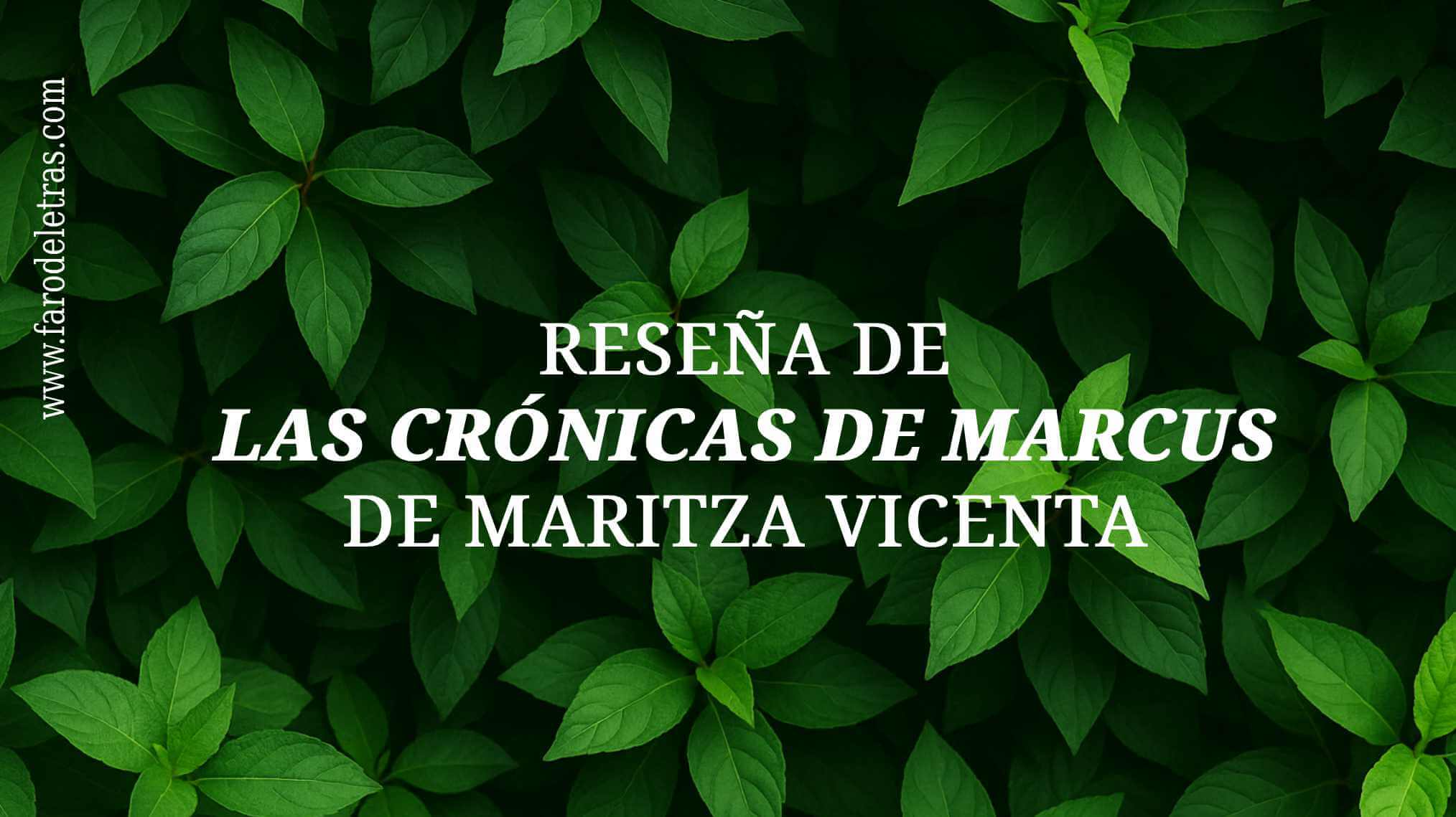 Miniatura blog las cronicas de marcus